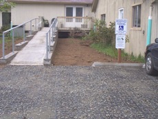 VersiGrid handicap gravel parkiing paving